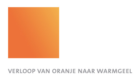 Kleurverloop oranje- warm geel